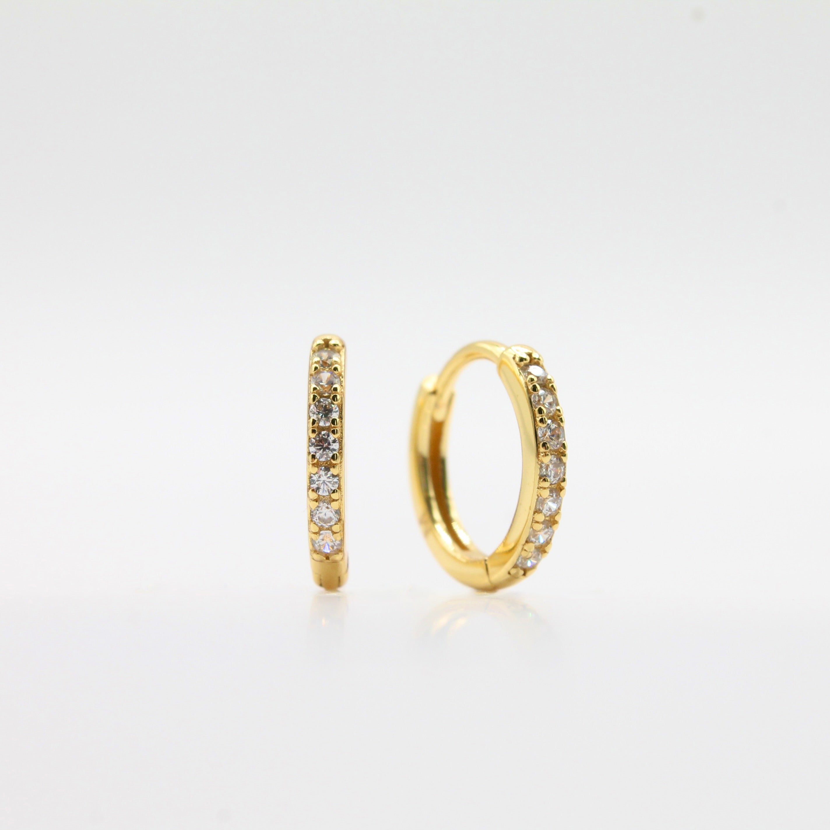 Small Sparkle Hoops - MAKAIO