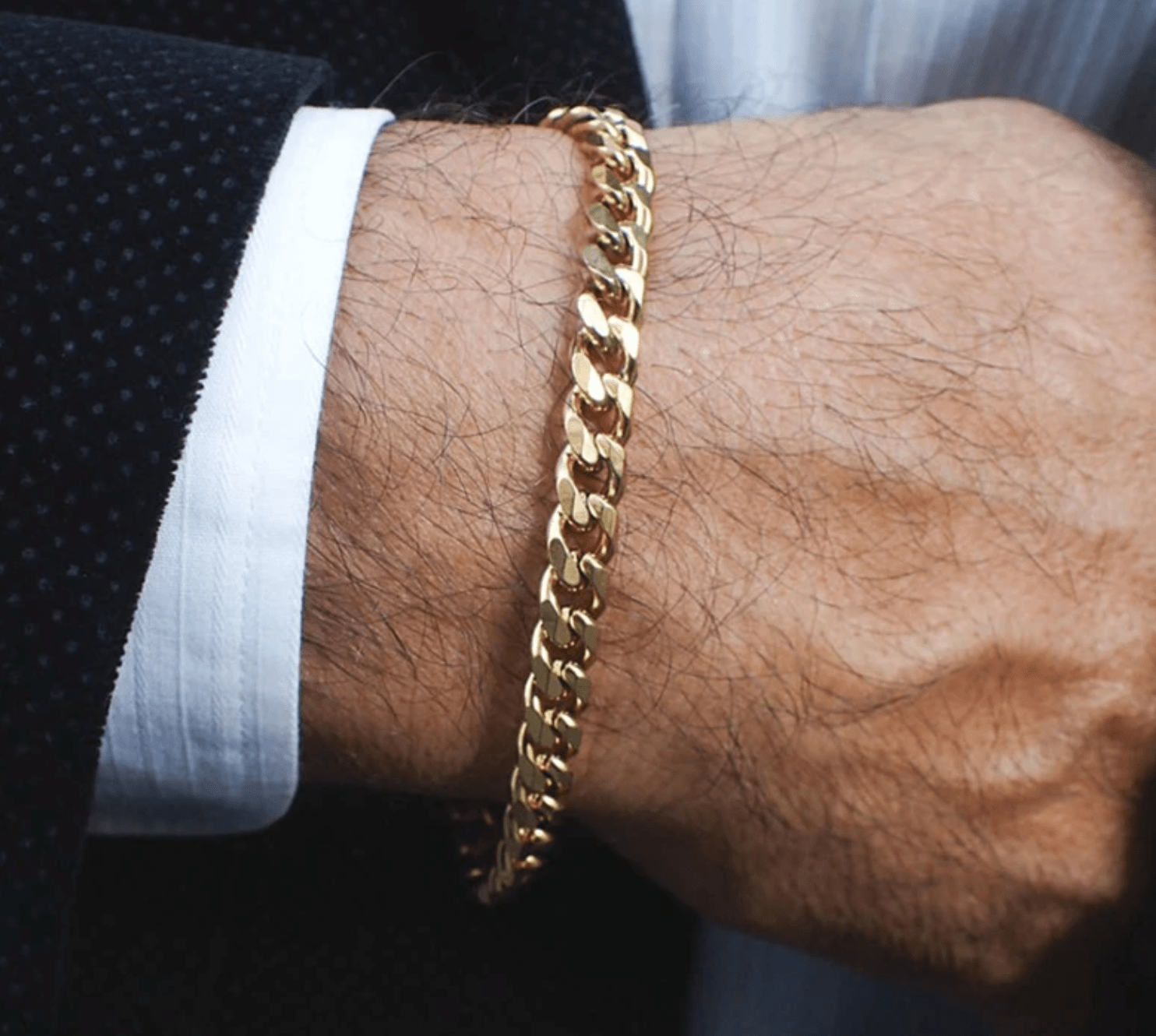 Chunky Bracelet (Gold) - MAKAIO