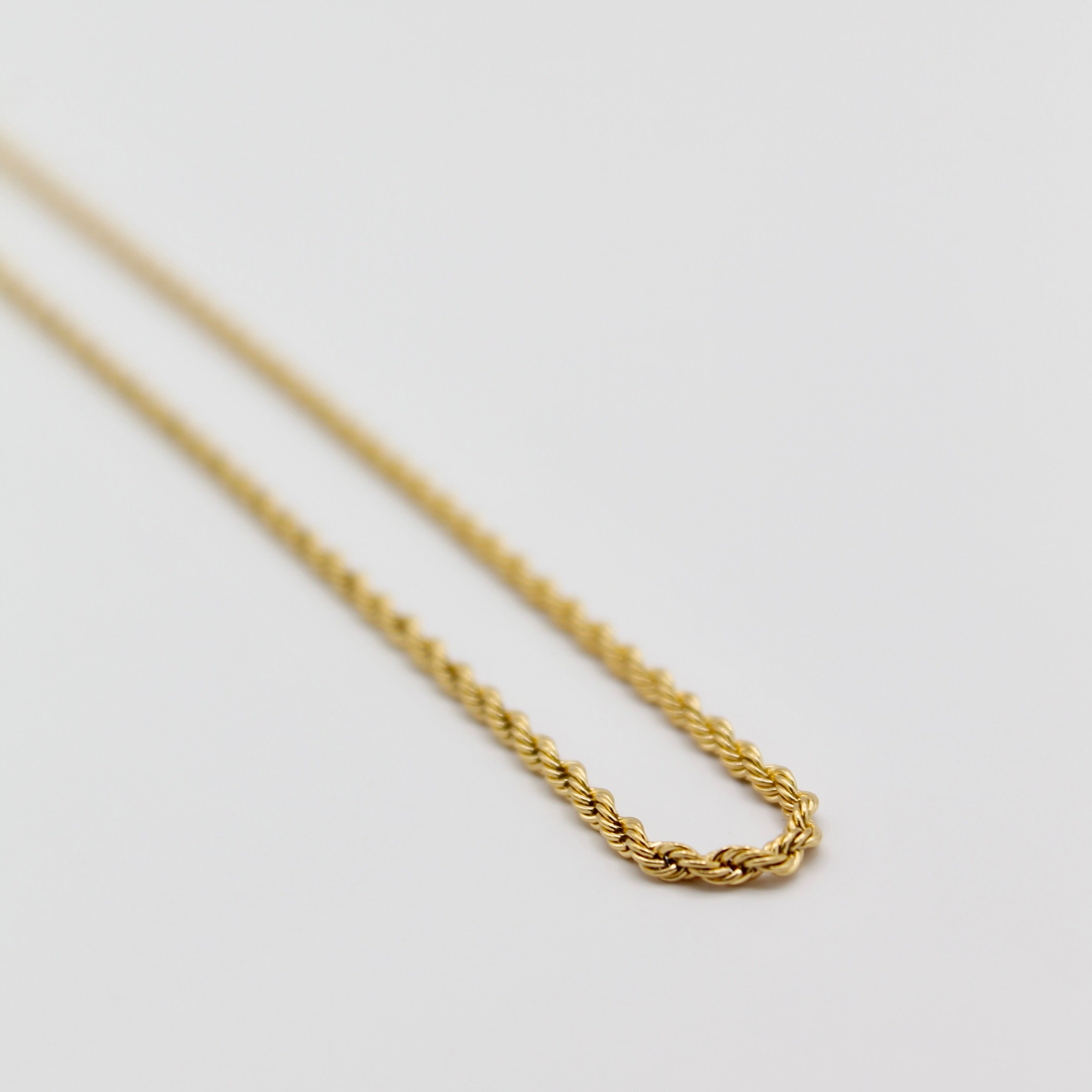 Rope Chain 2mm (Gold) - MAKAIO