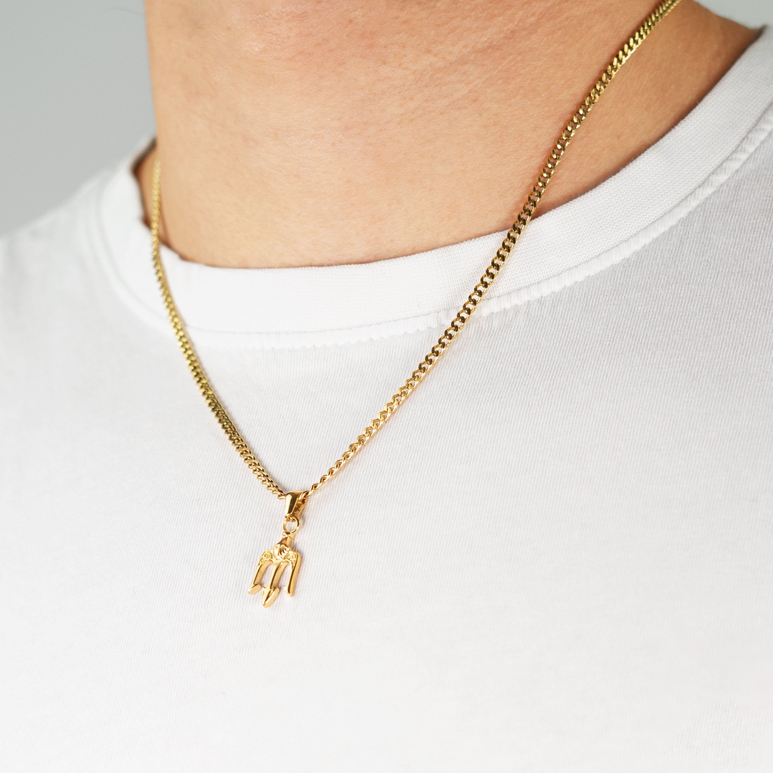 Trident Necklace (Gold) - MAKAIO